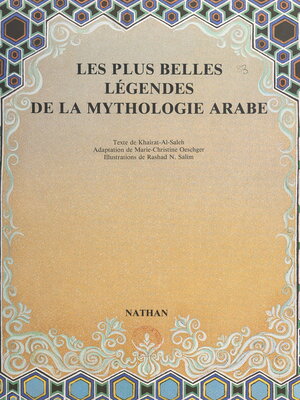 cover image of Les plus belles légendes de la mythologie arabe